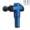 Muscles Relax Massager Portable Fitness Equipment Fascia Gun, Specification: 6206 6 Gears Blue(US Plug)
