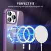 For iPhone 15 Pro MagSafe Magnetic Phone Case(Purple)