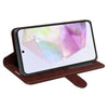 For Samsung Galaxy A36 R64 Texture Horizontal Flip Leather Phone Case(Brown)
