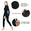 SLINX 1714 3mm Neoprene Super Elastic Warm Long-sleeved Full Body One-piece Wetsuit for Women, Size: XS