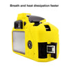PULUZ Soft Silicone Protective Case for Nikon D3500(Yellow)