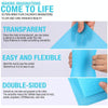 3D Printing Pen Copy Silicone DIY Painting Template Mat, Specification: Transparent Large