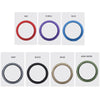 Non-slip Wear-resistant Fire Pattern Silicone Car Steering Wheel Cover, Size: 36-42cm(Blue)