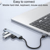 JINGHUA N800 Drive Free Sound Card Computer To Docking Station With Audio Interface, Interface: USB