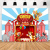 Circus Backdrop Carnival  Party Decorations Banner For Birthday 150 x 100cm