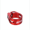 ZTTO MTB Road Bike Seatpost Clamp Aluminium Alloy Bicycle Parts,Diameter: 34.9mm(Red)