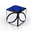 2 PCS Early Education Puzzle Cube Toy For Children Three-color Maple Leaf
