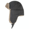 Windproof Padded Thickened Snow Hat Cold Protective Ear Hat, Size: One Size(Army Green)