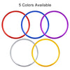 Car Auto Steering Wheel Ring Cover Trim Sticker Decoration for Audi A4L / A3 / A5 2017-2019(Blue)