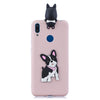 For Huawei Y7 2019 3D Cartoon Pattern Shockproof TPU Protective Case(Cute Dog)