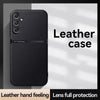 For Samsung Galaxy S24 FE 5G Litchi Leather Magnetic Full Coverage Shockproof Phone Case(Navy Blue)