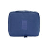 2 PCS Waterproof Make Up Bag Travel Organizer for Toiletries Kit(Navy)