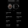 DK68 1.53 inch IP67 BT 5.0 Fitness Sport Smart Watch, Support LED Flashlight / Bluetooth Call / Sleep / Blood Oxygen / Heart Rate / Blood Pressure Health Monitor(Brown)