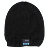 Square Textured Knitted Bluetooth Headset Warm Winter Hat with Mic for Boy & Girl & Adults(Black)