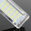 2 PCS DC12V / 1.5W / 6000K / 100LM Car Foot Nest Lights Footwell Lamp Seat Lamp 18LEDs SMD-3528 Lamps for Volkswagen(White Light)