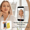 Magnetic Suction Mobile Phone Grip Hands-Free Silicone Cellphone Mount Stand(Black)