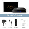 X96 Max+ Ultra 4GB+32GB Amlogic S905X4 8K Smart TV BOX Android 11.0 Media Player, Plug Type:AU Plug
