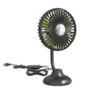 F502 Mini Hose Small Fan Car USB Fan(Black)