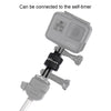 PULUZ 360 Degree Rotation CNC Swivel Pivot Extension Arm Tripod Mount for GoPro, Insta360, DJI and Other Action Cameras