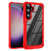 For Samsung Galaxy S24 FE 5G TPU + PC Lens Protection Phone Case(Red)