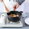 Japanese Style Pan Maifan Stone Non-stick Pot Mini Wooden Pot Small Milk Pot Household Pot 18cm without Cover