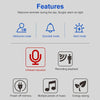 Smart Wireless Doorbell with Custom Voice Message & Motion Sensor
