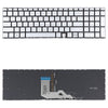 HP Envy X360 15-ED US RGB Backlit Keyboard (Silver)