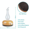 Wood Essential Oil Diffuser Aromatherapy Machine Automatic Alcohol Sprayer, Plug Specification:AU Plug(Light Brown)