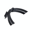 Helmet Mount with J-Hook Buckle  for GoPro, Insta360, DJI and Other Action Cameras (Black)