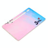 For Samsung Galaxy Tab S7+ / S7 FE / S8+ Painted TPU Tablet Case(Smile)