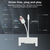 NK-1046TL Pro USB-C / Type-C, 8 Pin, USB to USB-C / Type-C, USB, SATA Interface Multi-function Adapter(White)