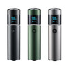 S-1090 IPX7 Waterproof 8D Portable LED Digital Display Round Electric Shaver(Green)