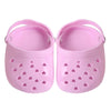 Small Dog Paw Protector Boots Pink Rubber Shoes Summer Beach