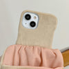 For iPhone 14 Pro Reindeer Hat Plush Full Coverage Phone Case