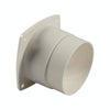 Yacht / RV 93.5mm Louvered Vents with Screws(White)