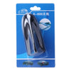 A-886 Car Auto Shark Fin Dome Antenna Decoration for Honda Buick Nissan Hyundai Toyota Volkswagen Mazda(Black)