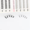 10rows /Box 10D+20D Naturally Thick Grafted Eyelashes 0.07 Single Cluster Implanted False Eyelashes