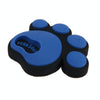 4 PCS Dog Footprint Shape Cartoon Style PVC Car Auto Protection Anti-scratch Door Guard Decorative Sticker(Blue)
