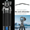 BEXIN RC254 Carbon Fiber Portable Folding Tripod SLR Camera Low Gravity Center Gimbal Photography Bracket