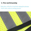 Sports Reflective Vest Night Running Outdoor Reflective Clothing Traffic Safety Reflective Vest,Style: Without Led(Fluorescent Yellow)