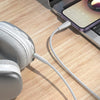 Borofone BL23 3.5mm to 8 Pin Refinado AUX Audio Cable, Length:1m(Black)