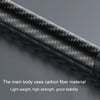 Telescopic Car Phone Mount Extension Arm Double Jointed Swivel Carbon Fiber Bracket Connecting Rod, Model: 235-335mm For 25.4mm Ball Head
