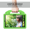 For Samsung Galaxy Tab A8 10.5 2021 X200 / X205 Thumb Bracket EVA Shockproof Tablet Case(Green)