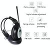 HRD-308S Portable FM Campus Radio Receiver Headset(Black)