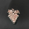 Diamond Grape Brooches Wild Pearl Pin Female Clothes Jewelry(B07342)