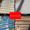 Sands Anti-Slip Tape Ground Sticking Line Wear-Resistant Stair Step Warning Tape Black Yellow 2.5cm x 5m
