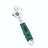 Multifunctional Water Pipe Wrench Movable Dual-purpose Spanner, Size:10 Inch
