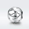 S925 Sterling Silver Twelve Constellation Beaded DIY Bracelet Accessories Jewelry Silver Beads, Style:Libra