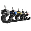 Motorcycle Electric Bike Item Movable Double Hooks Aluminum Helmet Hanger Modification Accessories(Black)