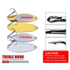 2 PCS  28g PROBEROS DW342 Lure VIB Metal Sequins(Silver)